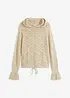 Maglione leggero con cappuccio, bonprix
