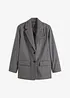 Blazer in simil lana con spalline imbottite, bonprix
