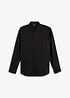 Camicia elasticizzata con cotone, slim fit, bonprix