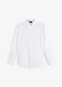 Camicia elasticizzata con cotone, slim fit, bonprix