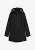 Softshell tecnico lungo con pile effetto peluche, bonprix