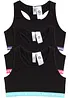 Reggiseno bustier con morbido cotone biologico (pacco da 3), bonprix