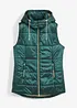 Gilet trapuntato con cappuccio rimovibile, bonprix