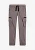 Pantaloni cargo con elastico in vita regular fit, bonprix