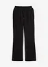 Pantaloni da jogging termici funzionali con fodera in pile, taglio largo, bonprix
