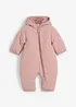 Tuta da neve con fodera teddy, bonprix