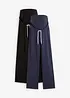 Pantaloni prémaman in felpa (pacco da 2), bonprix