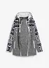 Giacca prémaman in pile con inserto babywearing, bonprix