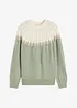 Maglione traforato, bonprix