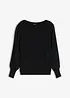 Maglione in filato fine misto viscosa, bonprix