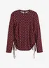 Maglia a maniche lunghe con laccetti, bonprix