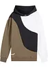 Felpa con cappuccio in puro cotone, bonprix