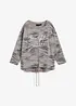 Maglia a maniche lunghe in misto cotone, bonprix