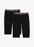 Pantaloncini a pinocchietto con cotone (pacco da 2), bonprix