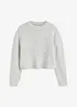 Maglione in morbido filato grosso misto lana, bonprix