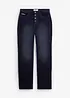 Pantaloni di velluto a coste elasticizzati, straight, bonprix