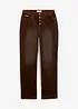 Pantaloni di velluto a coste elasticizzati, straight, bonprix