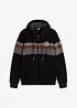 Giacca in pile teddy con cappuccio, bonprix