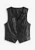 Gilet in similpelle, bonprix