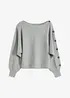 Maglione con bottoni, bonprix