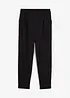 Pantaloni cropped con cinta comoda, carrot fit, bonprix