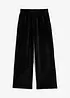 Pantaloni in velluto a coste di jersey, bonprix