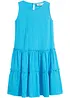 Abito midi in mussola vaporosa, bonprix