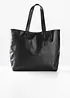 Borsa shopper in pelle XXL, bonprix