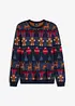 Maglione natalizio in poliacrilico riciclato, bonprix