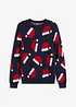 Maglione natalizio con cotone, bonprix