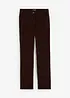Pantaloni di velluto a coste elasticizzati, straight, bonprix