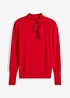 Maglione con fiocco, bonprix