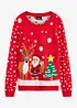 Maglione natalizio a maglia fine, bonprix
