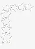Decorazione da porta LED con stelle, bonprix