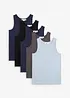 Canottiera con morbido cotone (pacco da 5), bonprix