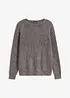 Maglione in filato grosso con fili glitterati, bonprix