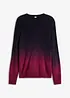 Maglione in filato fine dai colori sfumati, bonprix