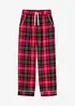 Pantaloni pigiama lunghi in flanella, bonprix