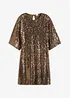 Abito oversize in paillettes, bonprix
