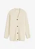 Cardigan in filato grosso di misto lana morbido, bonprix