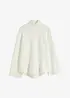 Maglione con collo dritto, bonprix