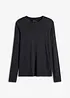 Maglia a maniche lunghe con mesh, bonprix