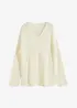 Maglione oversize in misto lana, bonprix