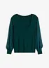Maglione in filato fine di misto viscosa morbido, bonprix