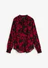 Camicetta di chiffon con dettagli smock, bonprix