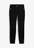 Pantaloni elasticizzati con elastico in vita e bottoni decorativi, bonprix