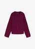 Maglione cropped a coste, bonprix