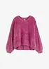 Maglione con effetto glitterato, bonprix