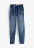 Jeans boyfriend termici, vita media, bonprix