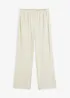 Pantaloni di velluto con cinta elastica, bonprix